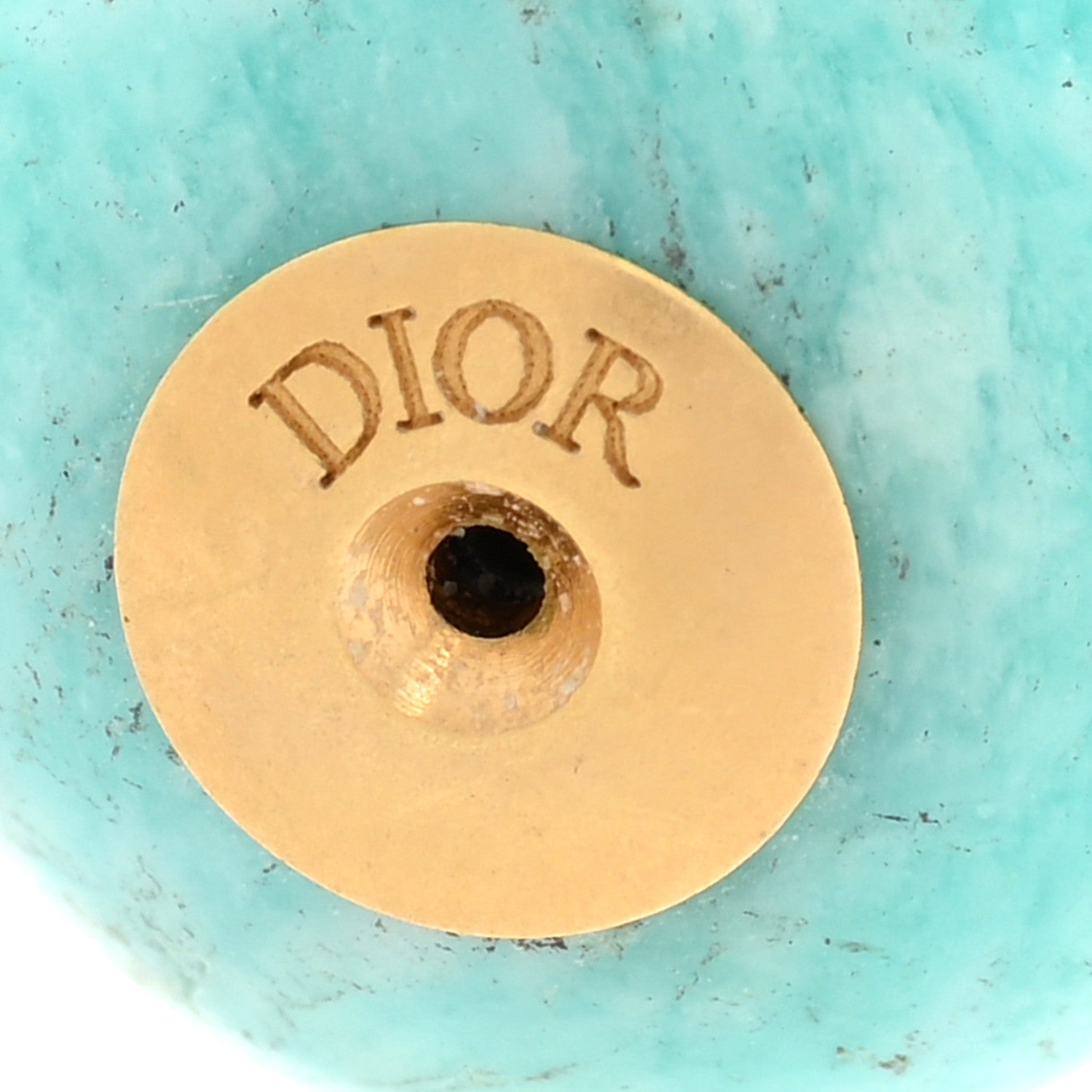 Christian Dior Crystal Star Mise En Dior Tribal Earrings Green 4 of 4