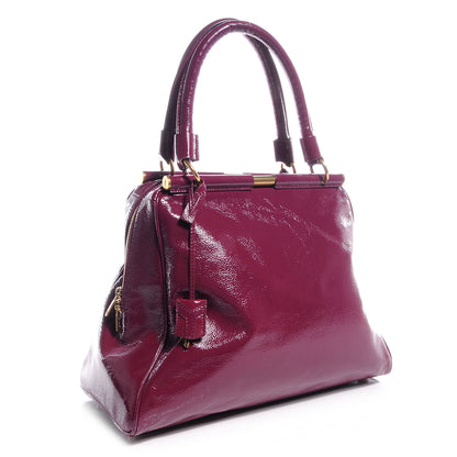 Saint Laurent Patent Majorelle Bougainvillea 3 of 9