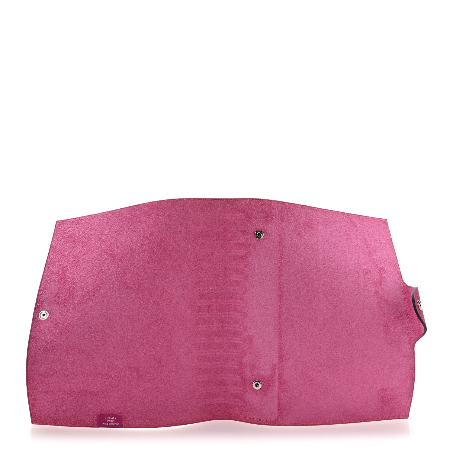 Hermes Togo Ulysse MM Notebook Cover Rose Pourpre 5 of 11