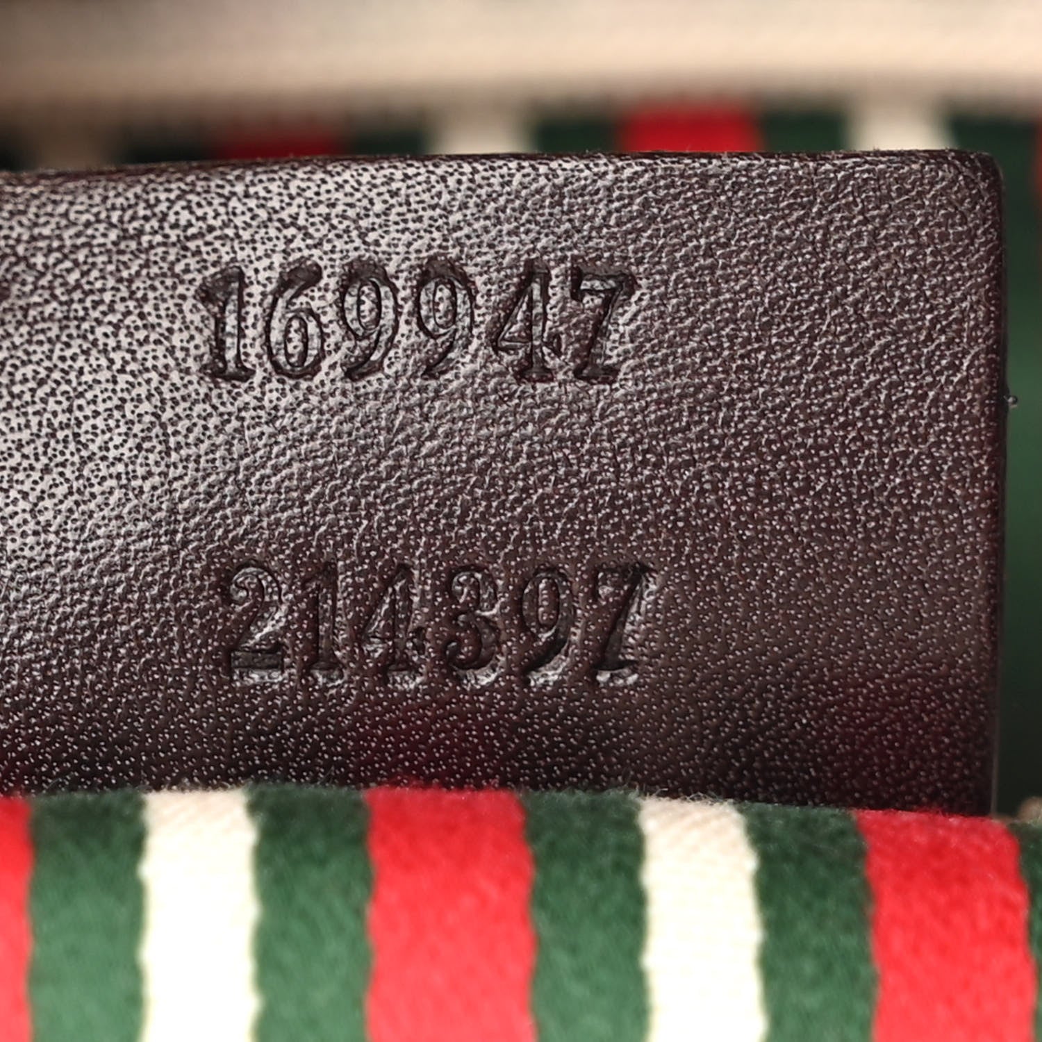 Gucci Monogram Medium New Britt Hobo Dark Brown 7 of 11