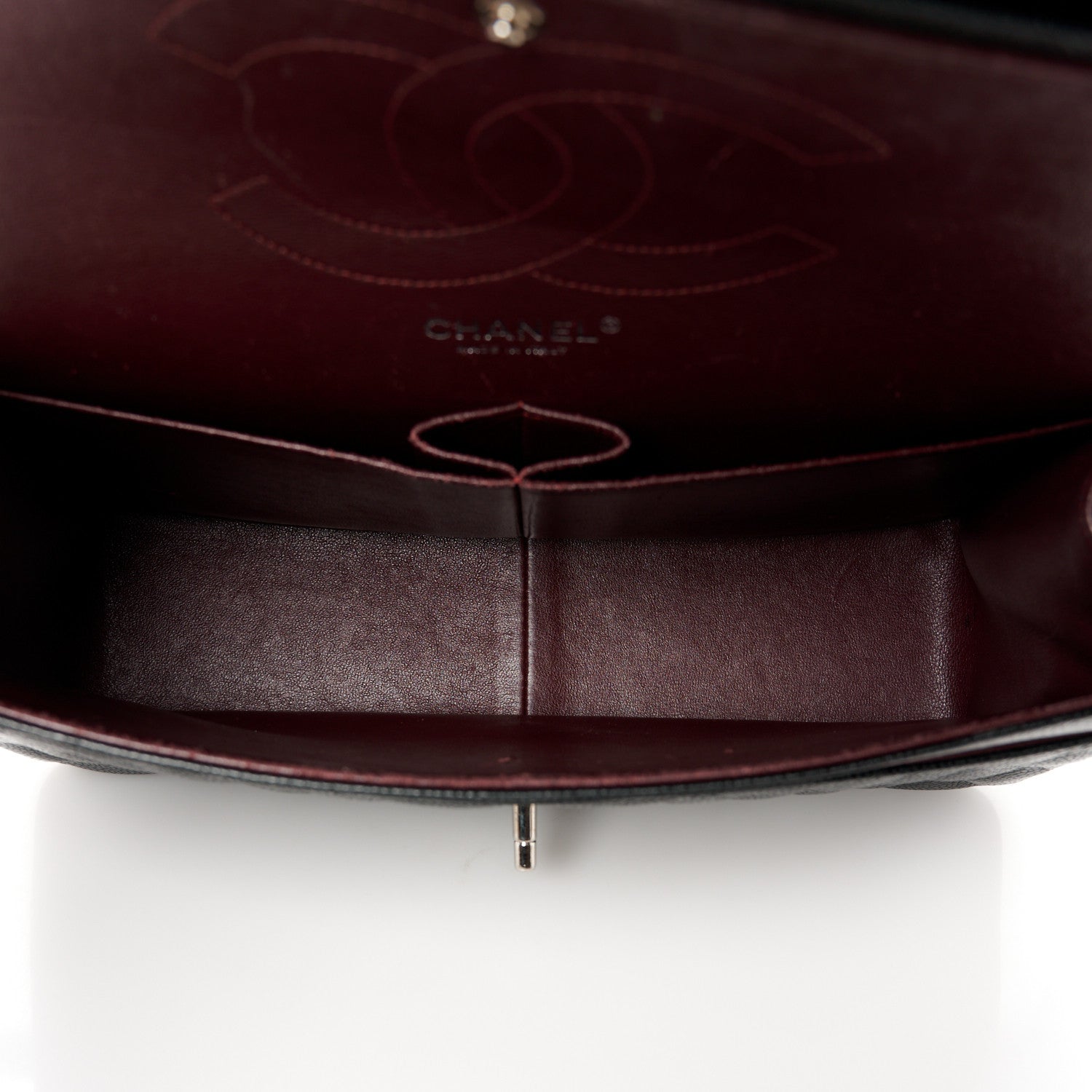 Chanel Caviar Quilted Jumbo Double Flap Black 5 of 12