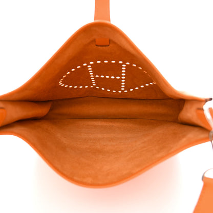 Hermes Epsom Evelyne II GM Orange 5 of 13