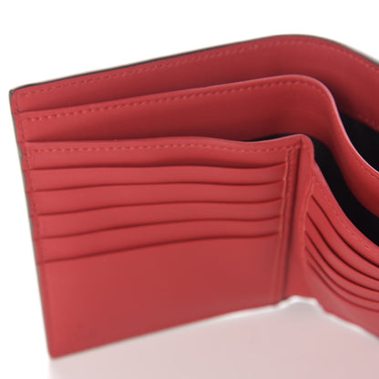 Gucci GG Supreme Monogram Cherry Embellished Card Case Wallet Hibiscus Red 11 of 12
