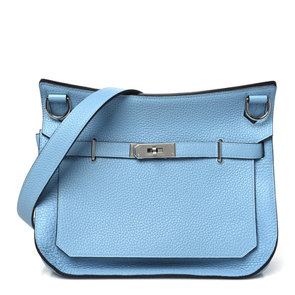 Hermes Taurillon Clemence Jypsiere 28 Bleu Du Nord 1 of 10