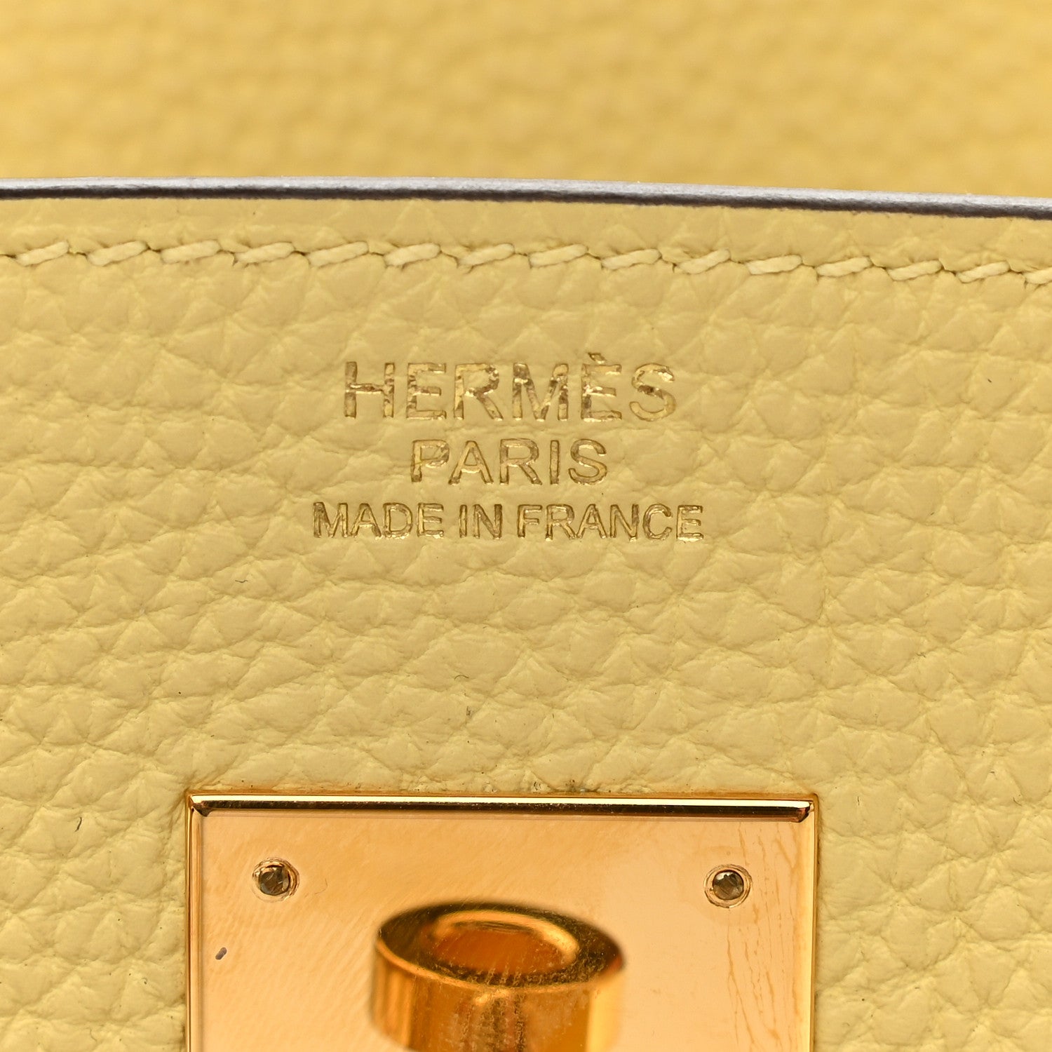 Hermes Togo Birkin 30 Jaune Poussin 5 of 10