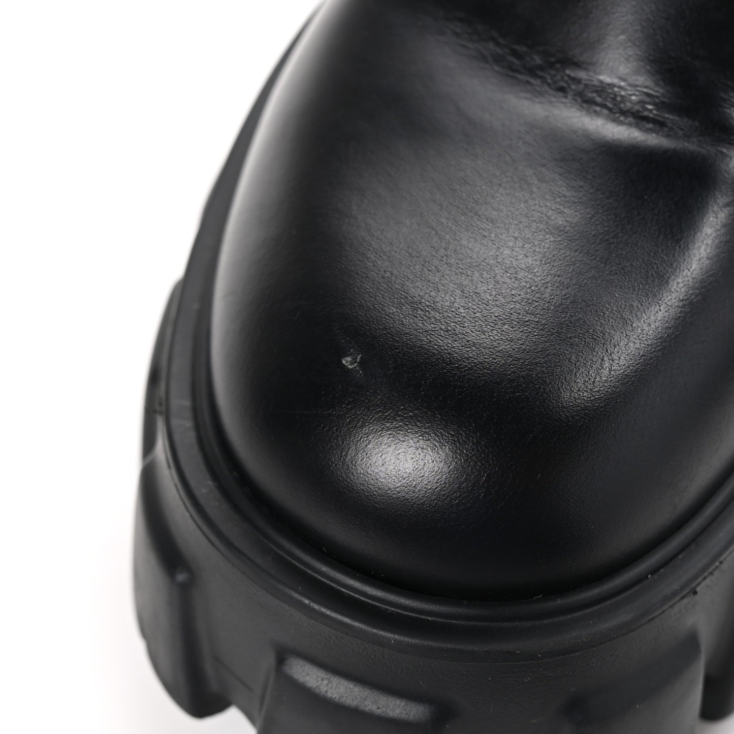 Spazzolato Rois Mens Monolith Chelsea 55mm Tall Boots 38 Black