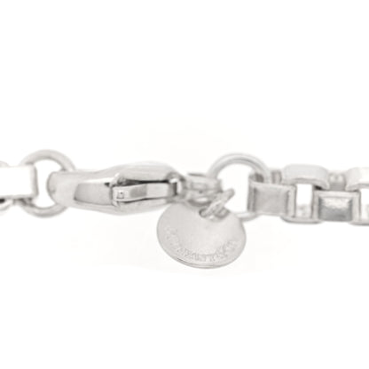 Tiffany Sterling Silver 4mm Venetian Link Bracelet 3 of 3