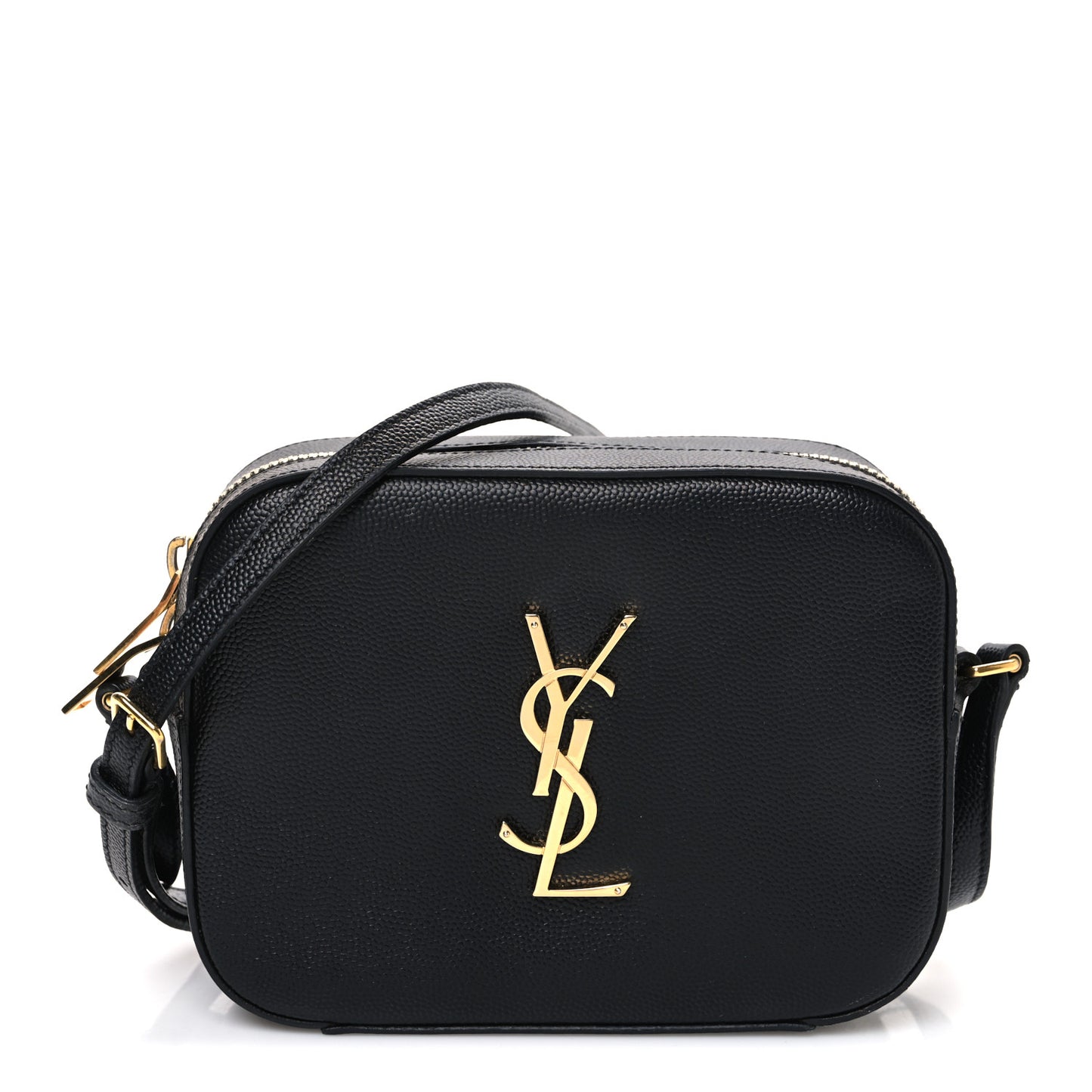 Grain De Poudre Small Classic Monogram Camera Bag Black