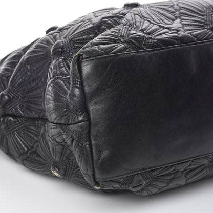 Chanel Calfskin Embroidered Ca D'Oro Tote Black 9 of 14