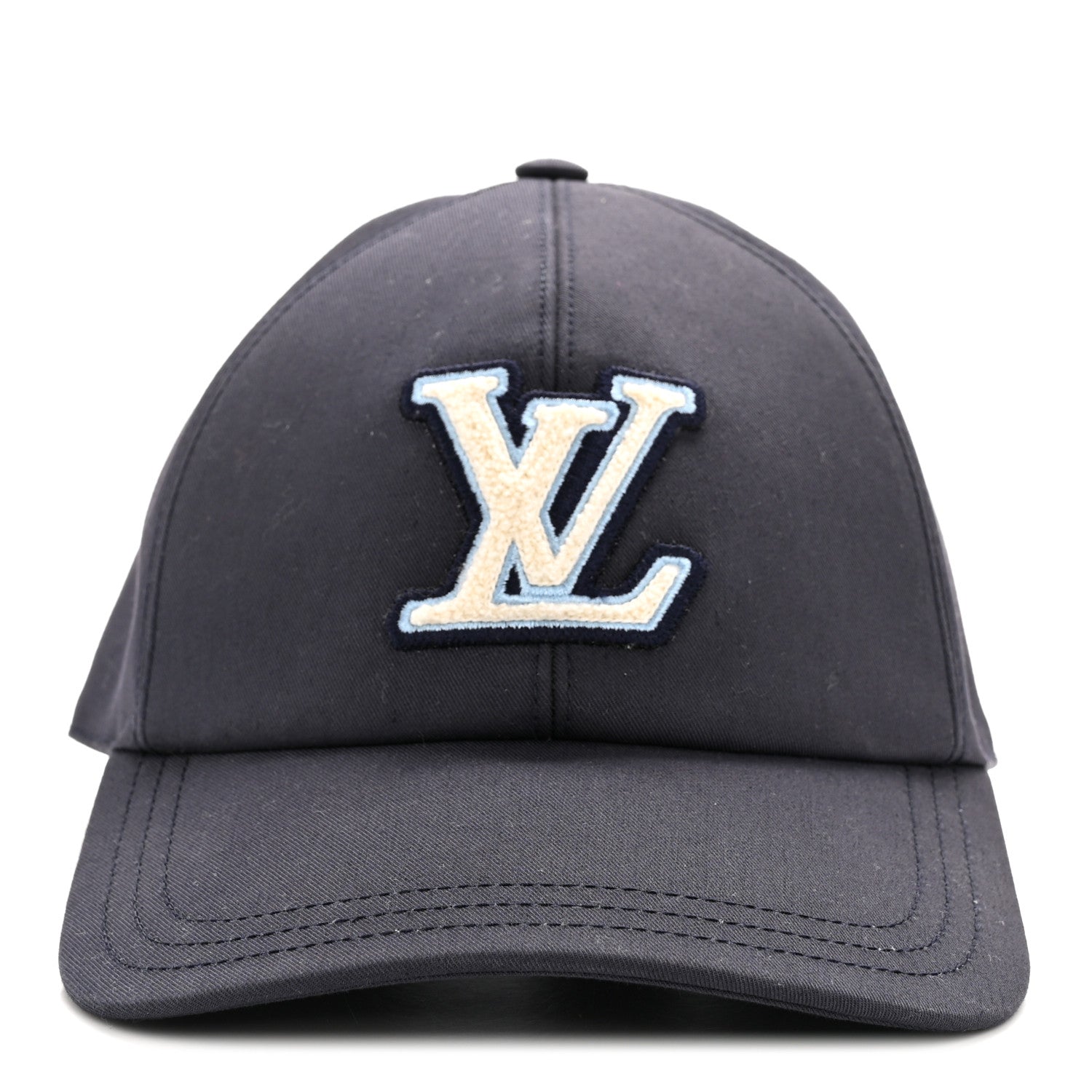 Louis Vuitton Cotton LV Signature Cap M Bleu Marine 3 of 8