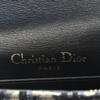 Christian Dior Oblique Saddle Belt Bag Blue 6 of 10