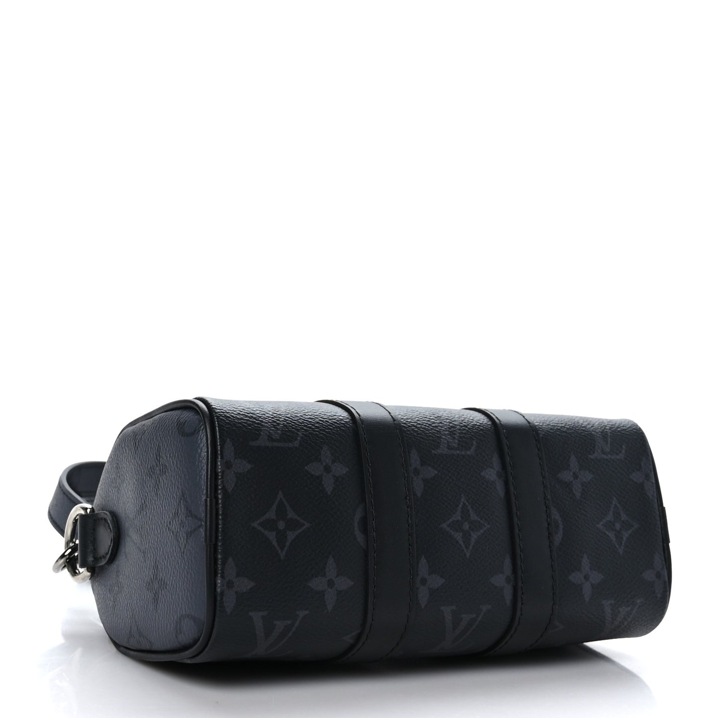 Reverse Monogram Eclipse Keepall XS Black