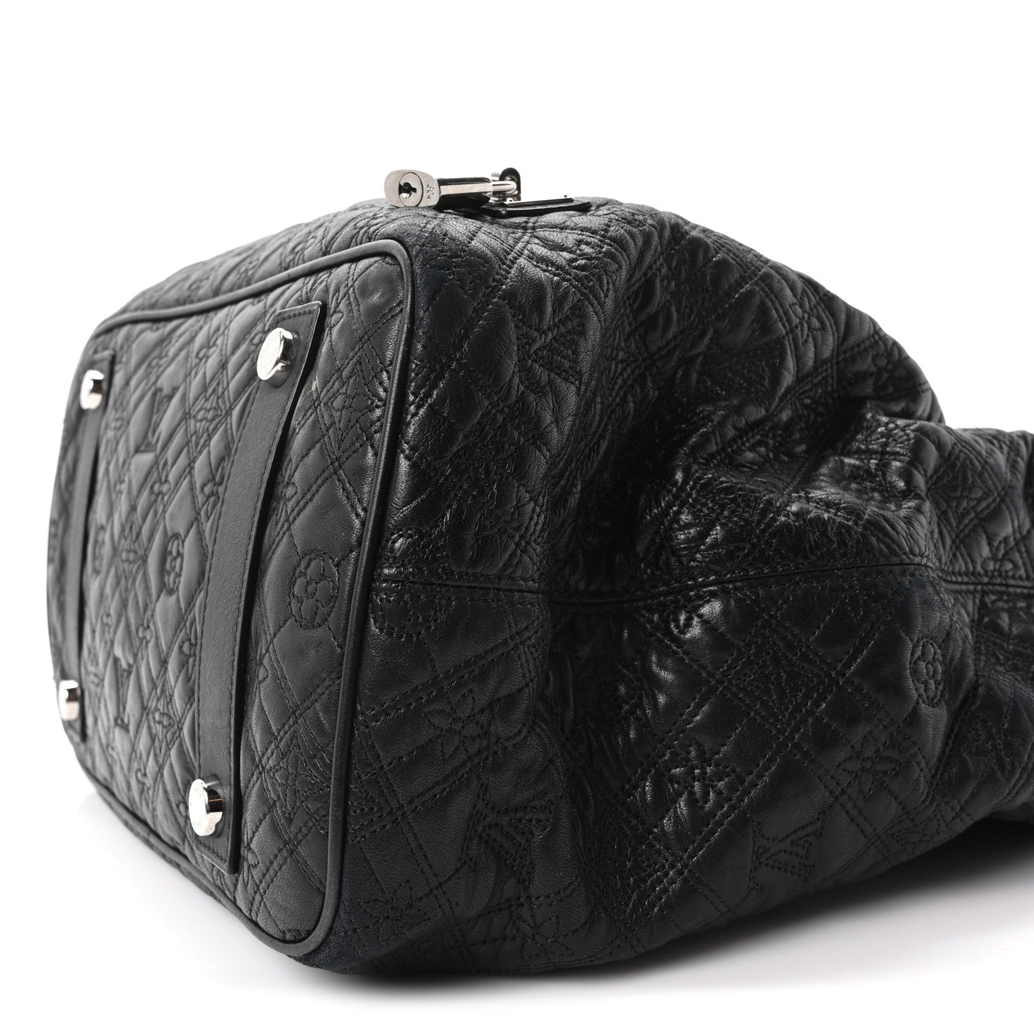 Louis Vuitton Monogram Lambskin Antheia Lilia GM Black 9 of 9