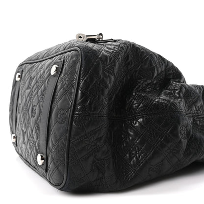 Louis Vuitton Monogram Lambskin Antheia Lilia GM Black 9 of 9