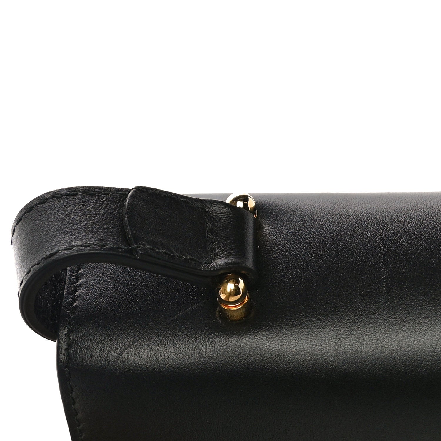 Gucci Smooth Calfskin Small Zumi Shoulder Bag Beige Black 13 of 13
