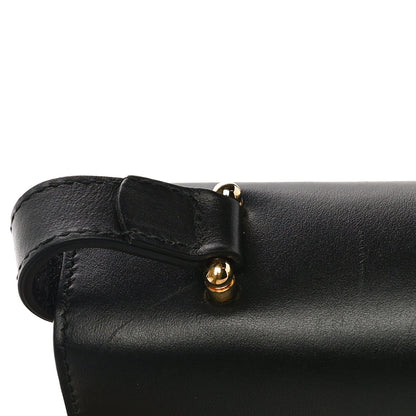 Gucci Smooth Calfskin Small Zumi Shoulder Bag Beige Black 13 of 13