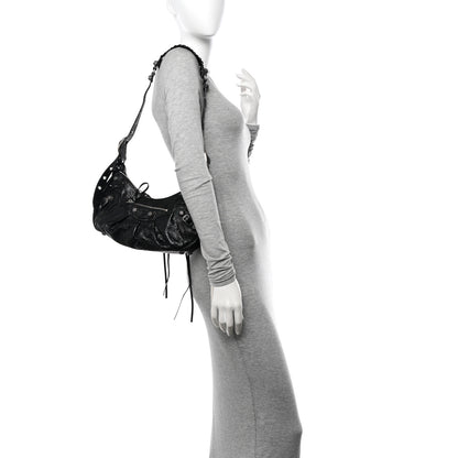 Balenciaga Agneau Arena Small Le Cagole Shoulder Bag Black 2 of 11