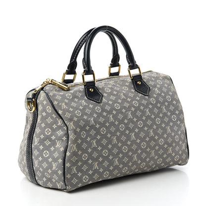 Louis Vuitton Monogram Idylle Speedy Bandouliere 30 Encre 3 of 10