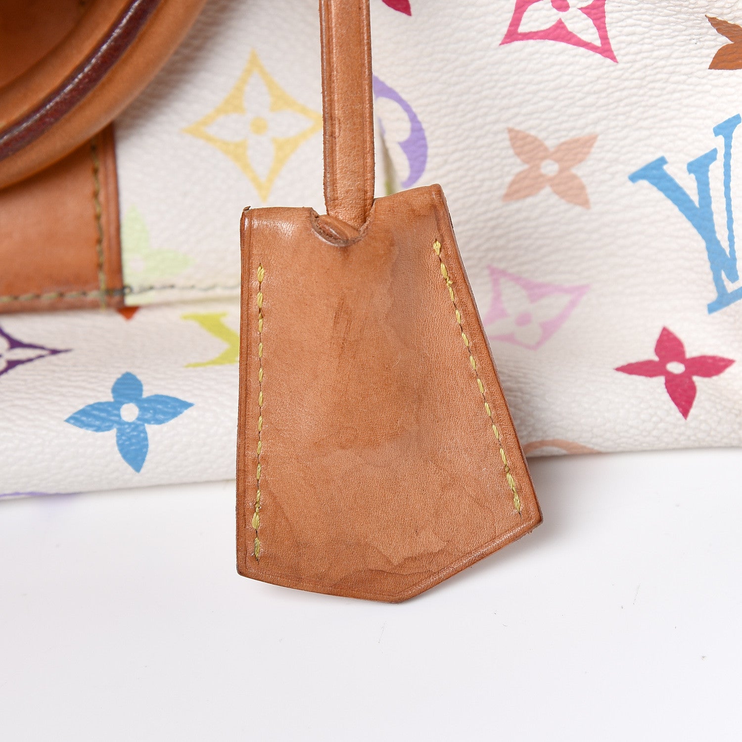 Louis Vuitton Monogram Multicolor Speedy 30 White 9 of 27