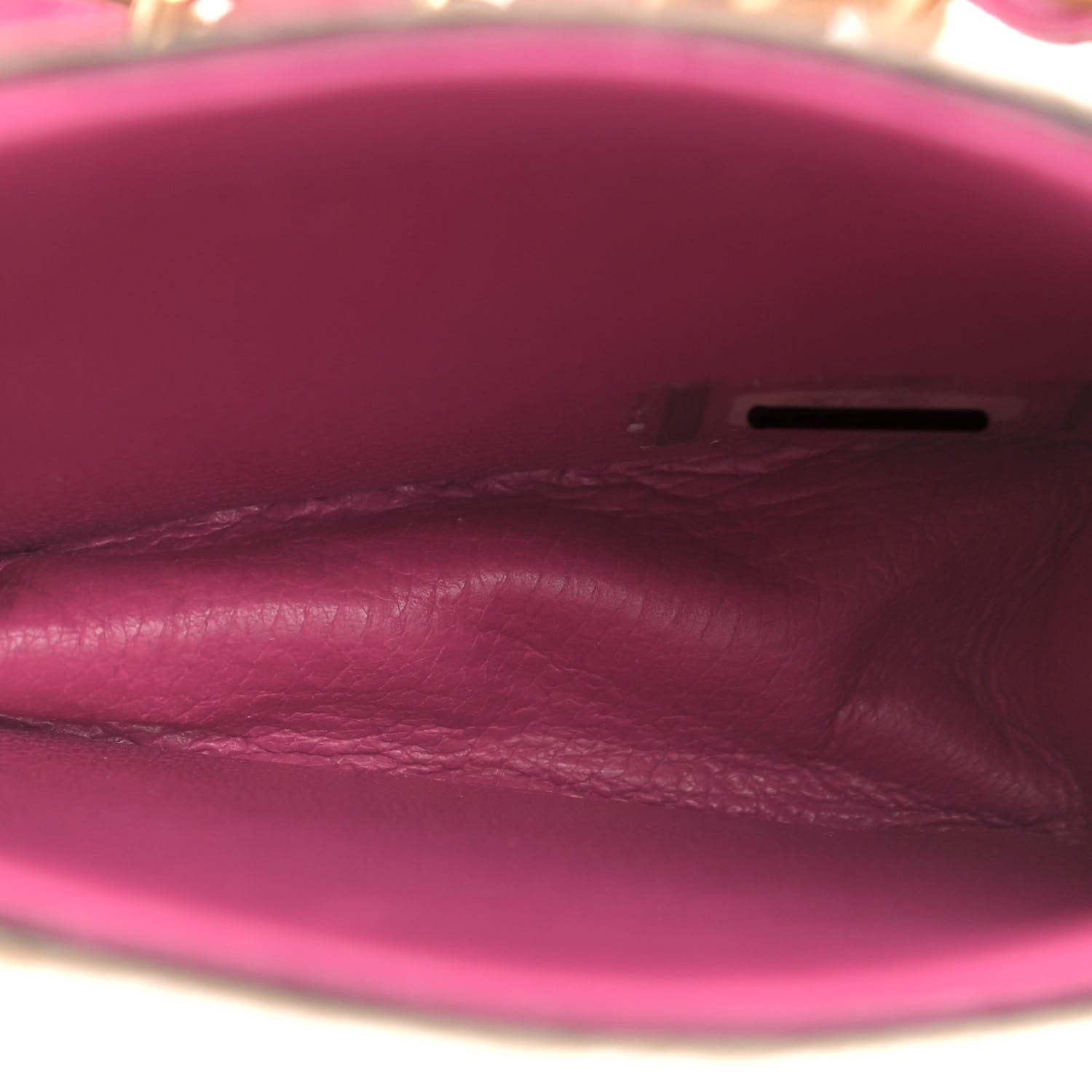 Chanel Lambskin Pony Hair Cigarette Case Pink 5 of 10