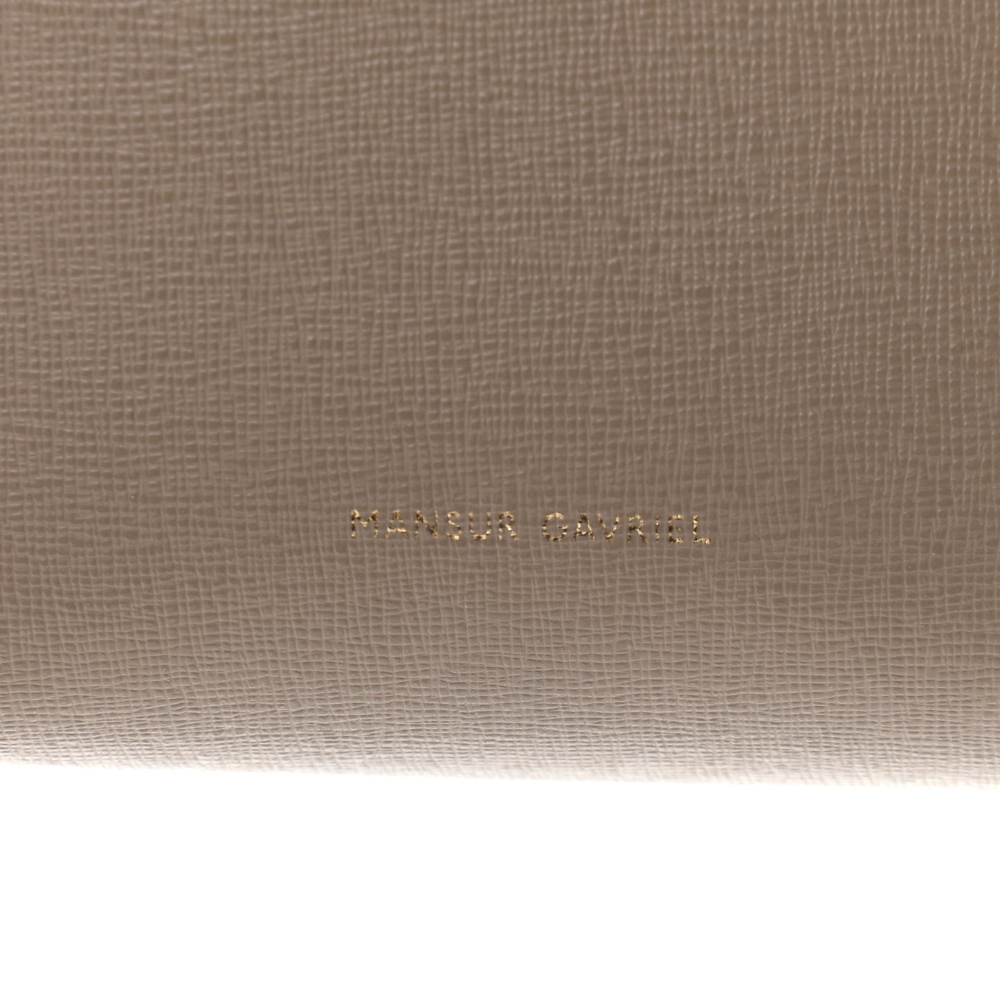Saffiano Mini Bucket Bag Elefante