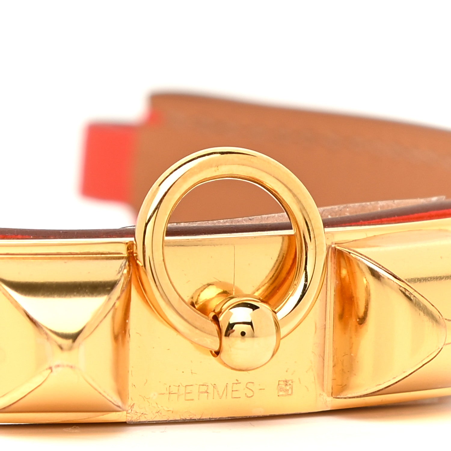 Hermes Swift Rivale Double Tour Bracelet M Capucine 7 of 8