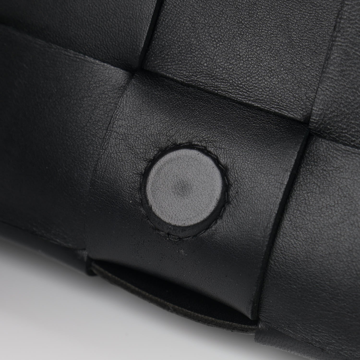 Bottega Veneta Nappa Maxi Intreccio Cassette Bag Black 12 of 14