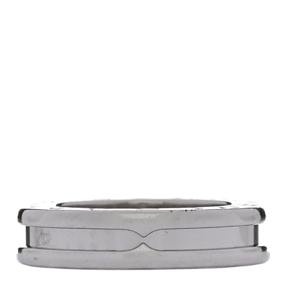 Bulgari 18K White Gold B.Zero1 One-Band Ring 45 3.25 3 of 4
