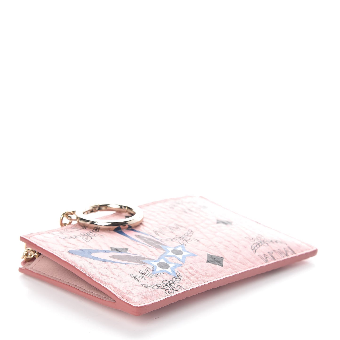 Visetos Star Eyed Bunny Key Pouch Pink
