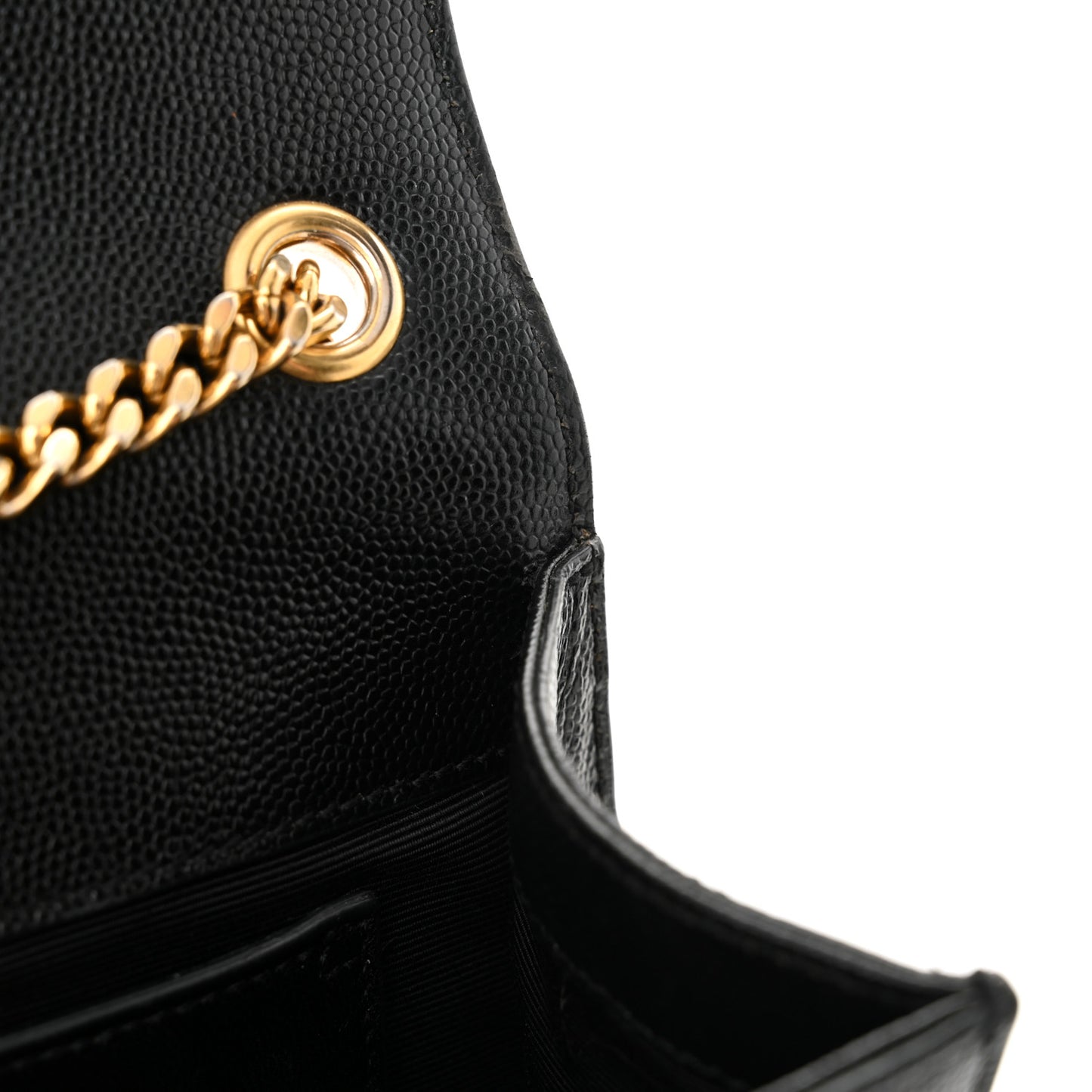 Grain De Poudre Small Monogram Kate Satchel Black