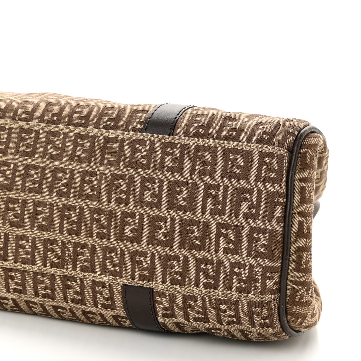 Zucchino Vitello Shoulder Bag Testa di Moro Beige