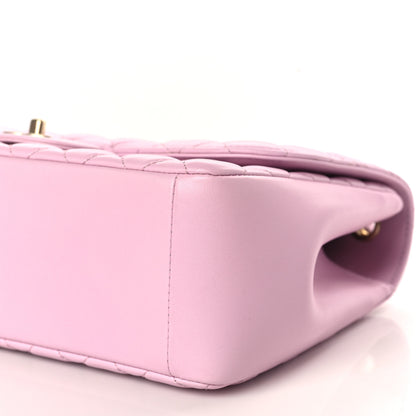 Chanel Lambskin Quilted Medium Mademoiselle Chic Flap Pink 9 of 10