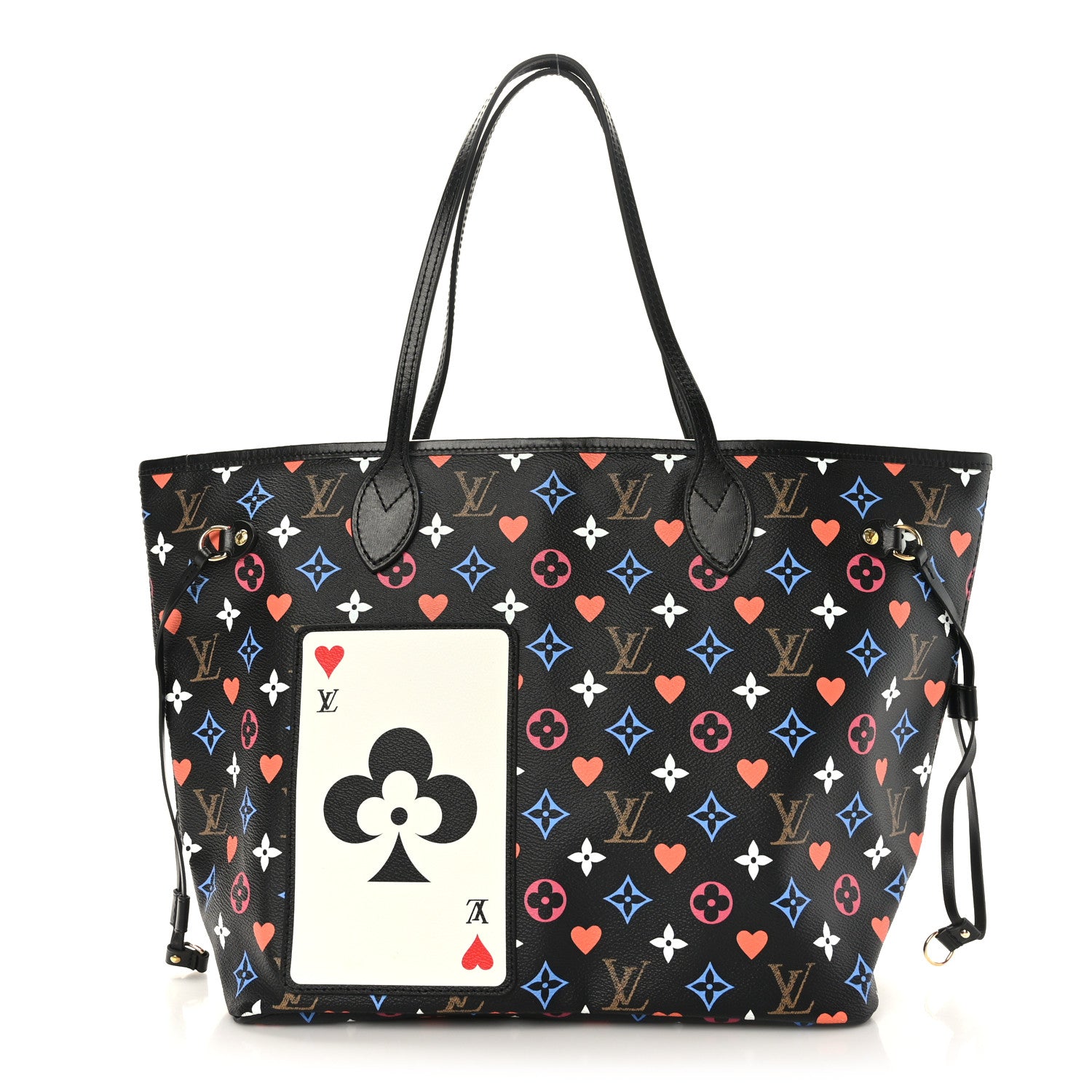 Louis Vuitton Game On Neverfull MM Black 1 of 9