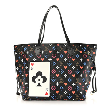Louis Vuitton Game On Neverfull MM Black 1 of 9