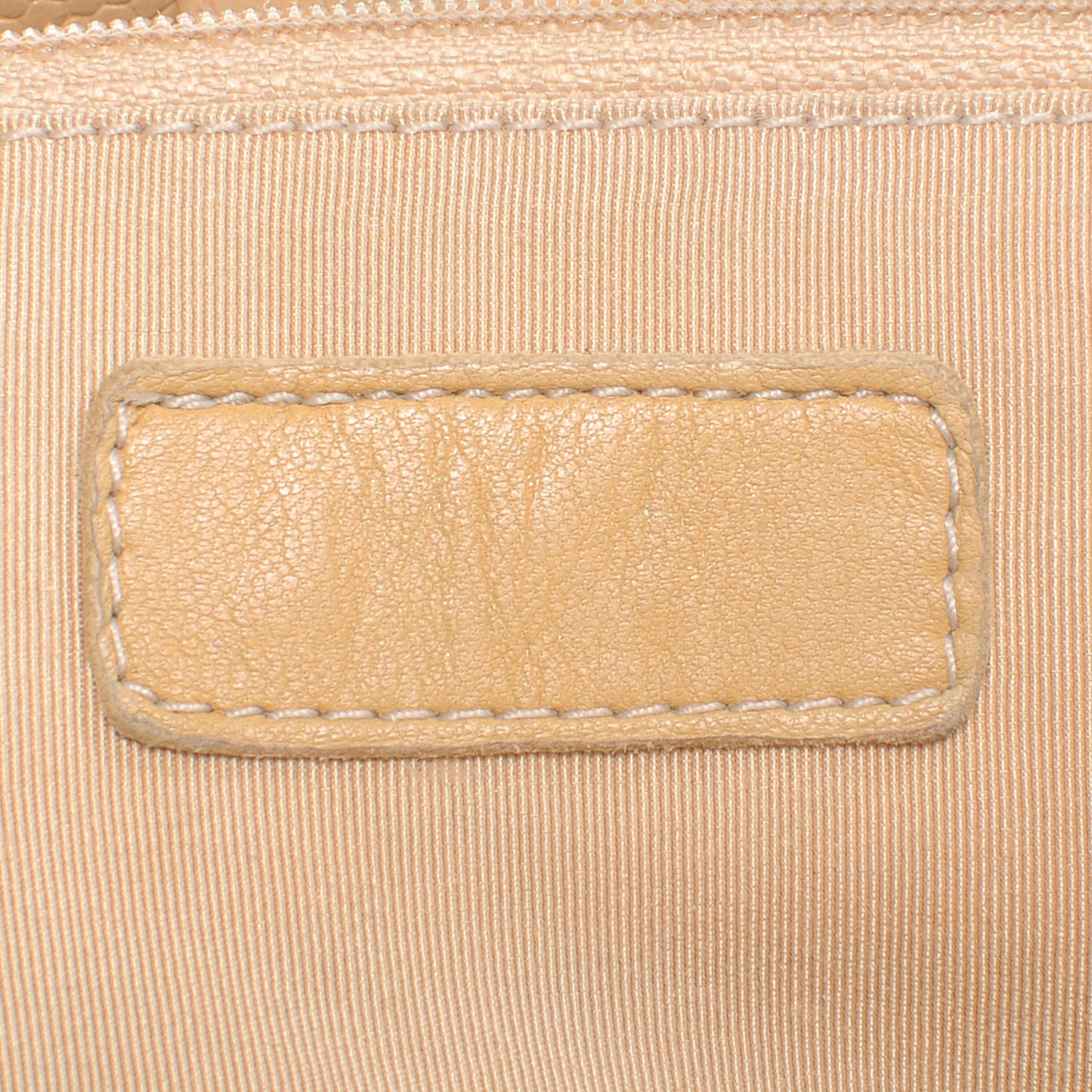 Caviar Petit Shopping Tote PST Beige