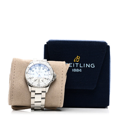 Breitling Stainless Steel 36mm Superocean II Automatic Watch White A17377211A1S1 5 of 5