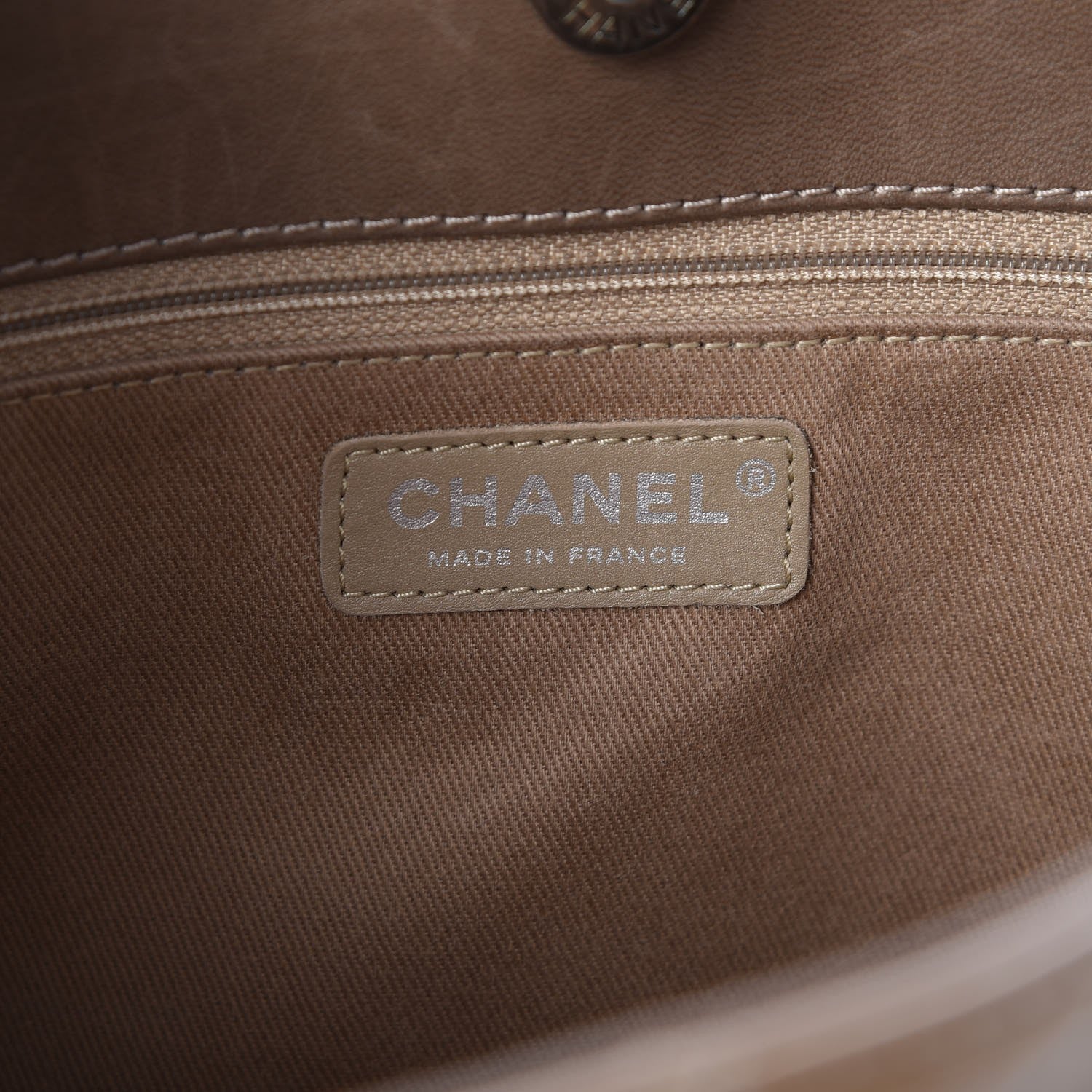 Chanel Patent Calfskin Quilted Reissue 2.55 Tote Khaki 7 of 8