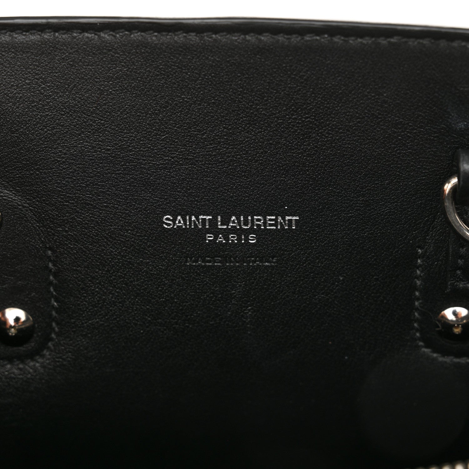 Saint Laurent Grained Calfskin Baby Sac De Jour Black 6 of 15