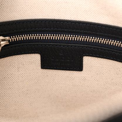 Gucci GG Supreme Monogram Web Small Ophidia Top Handle Bag Beige Blue 6 of 9