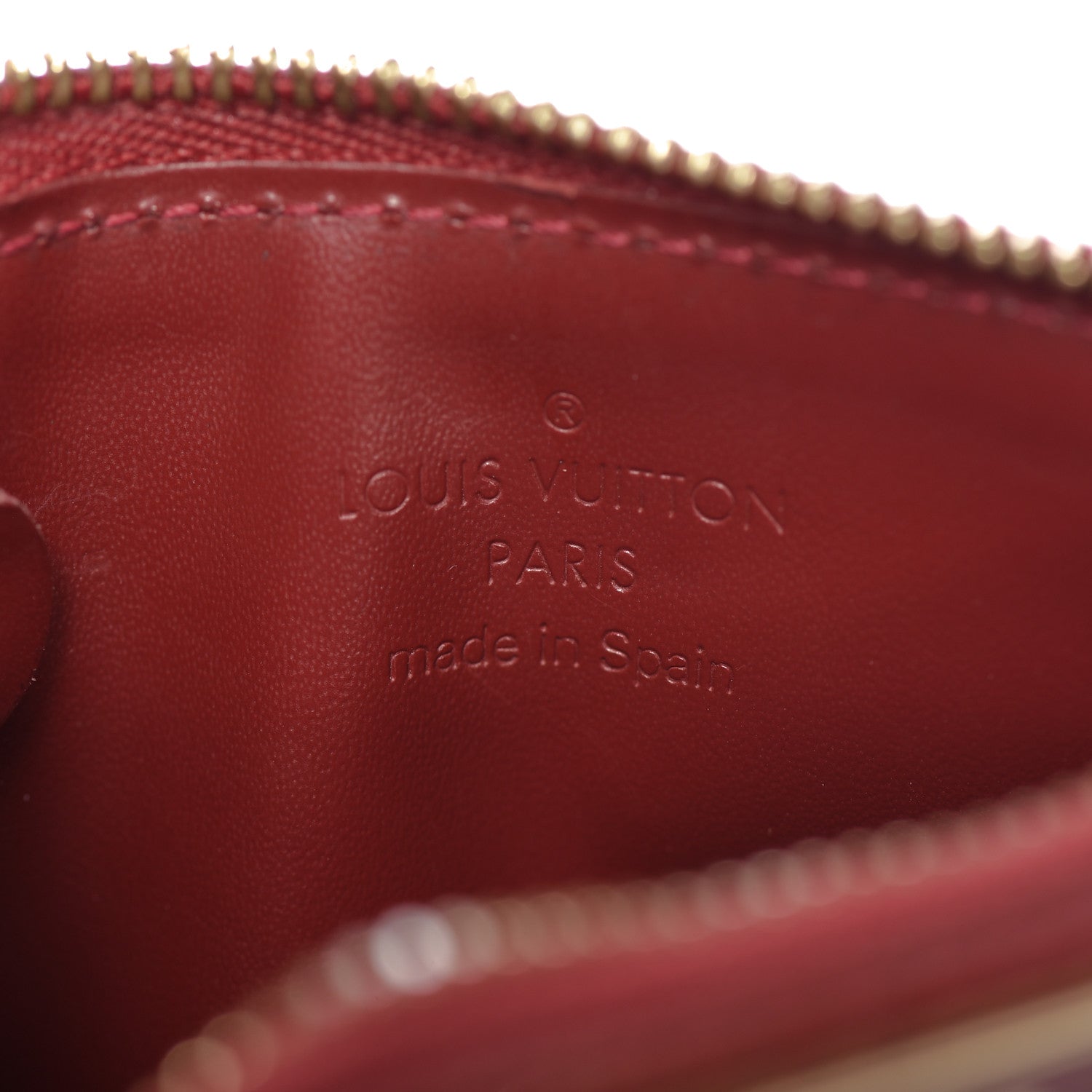 Louis Vuitton Vernis Key Pouch Pomme D'Amour 6 of 6