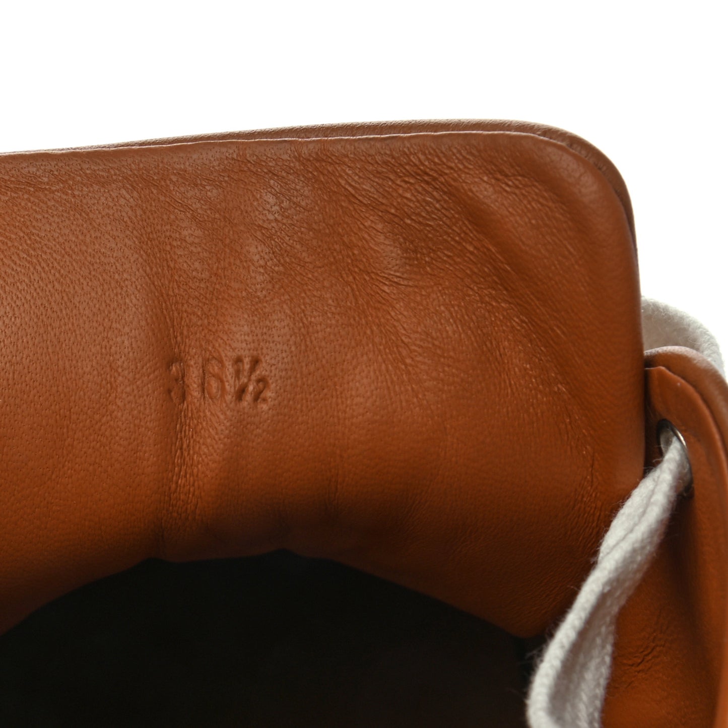 Calfskin Day Sneakers 36.5 Naturel