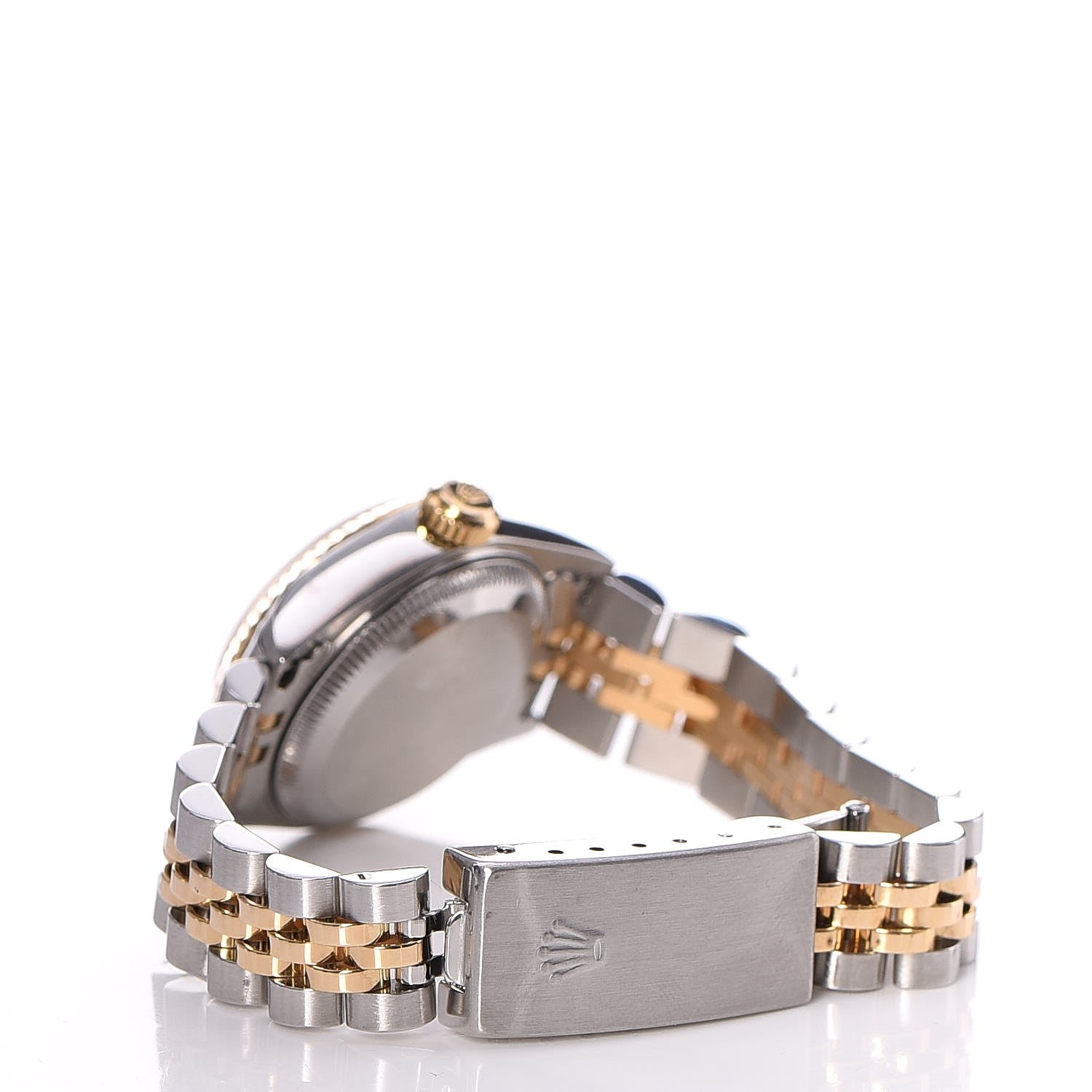 Rolex Stainless Steel 18K Yellow Gold 26mm Oyster Perpetual Datejust Watch Champagne 79173 4 of 8