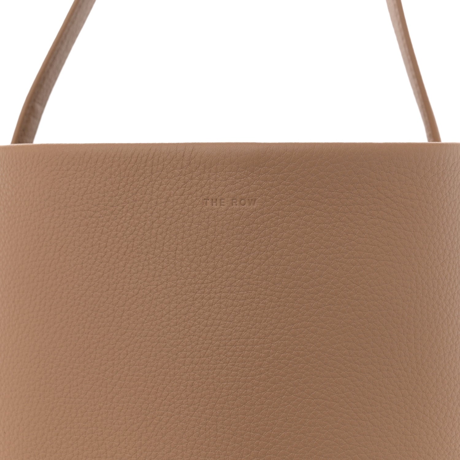 The Row Grained Calfskin Medium N/S Park Tote Sandpit 8 of 10