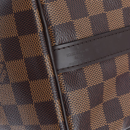 Louis Vuitton Damier Ebene Speedy Bandouliere 25 6 of 9