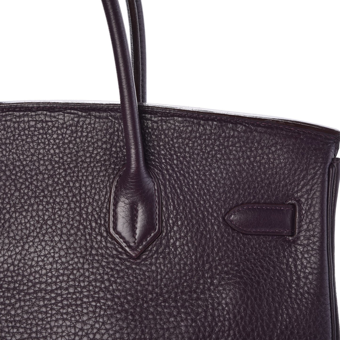 Taurillon Clemence Birkin 35 Raisin