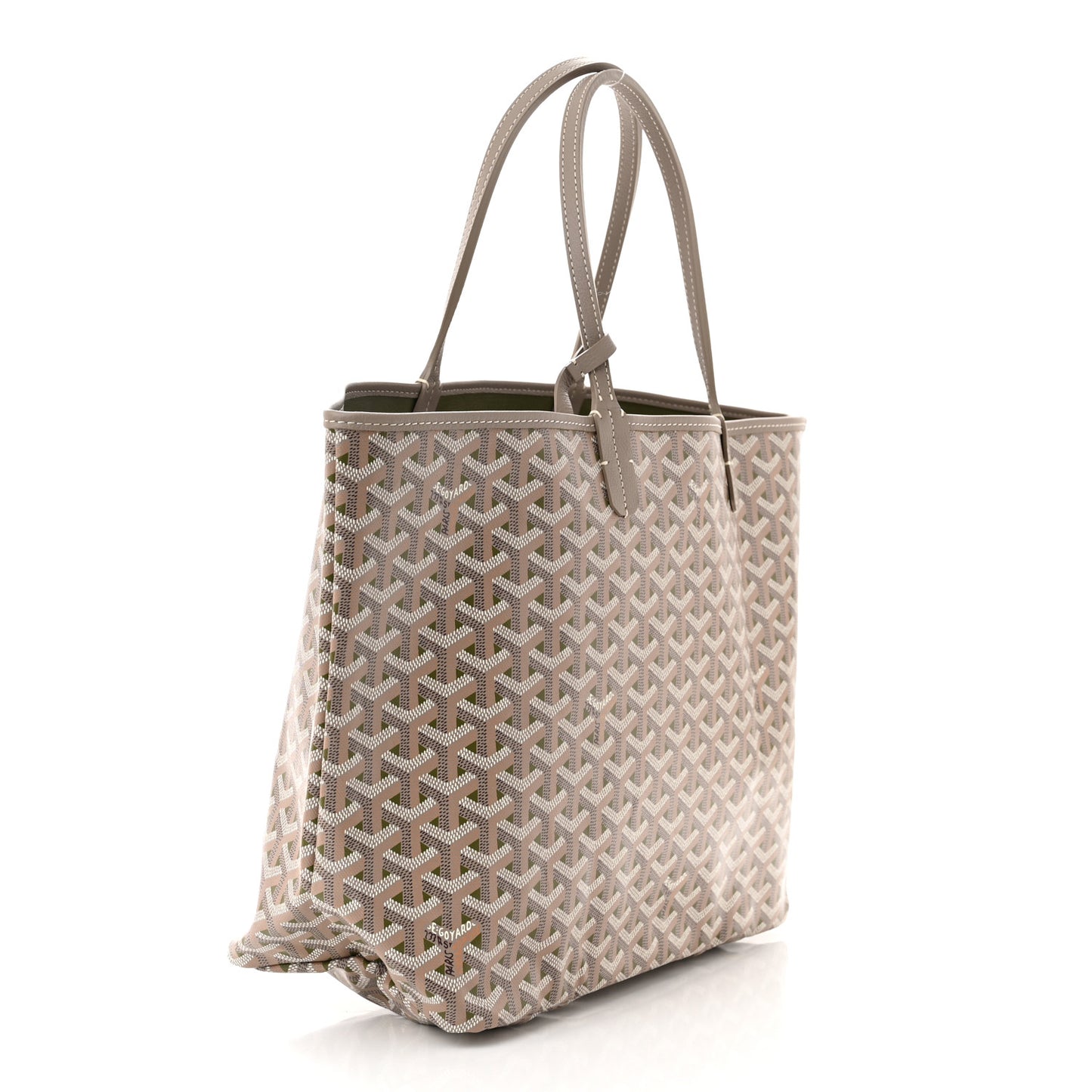 Goyardine Saint Louis Claire Voie PM Grege Khaki
