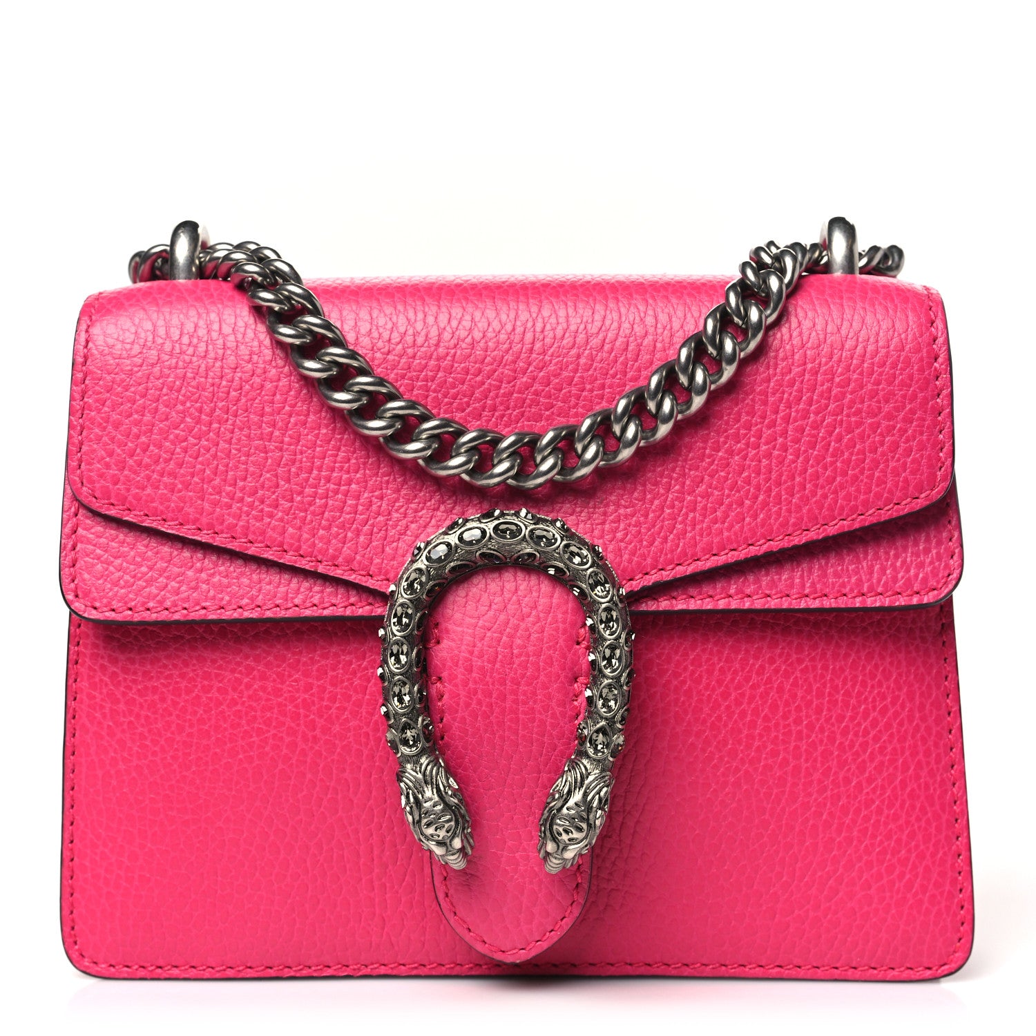 Gucci Calfskin Mini Dionysus Shoulder Bag Box Pink 1 of 10