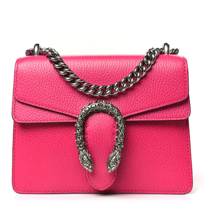 Gucci Calfskin Mini Dionysus Shoulder Bag Box Pink 1 of 10