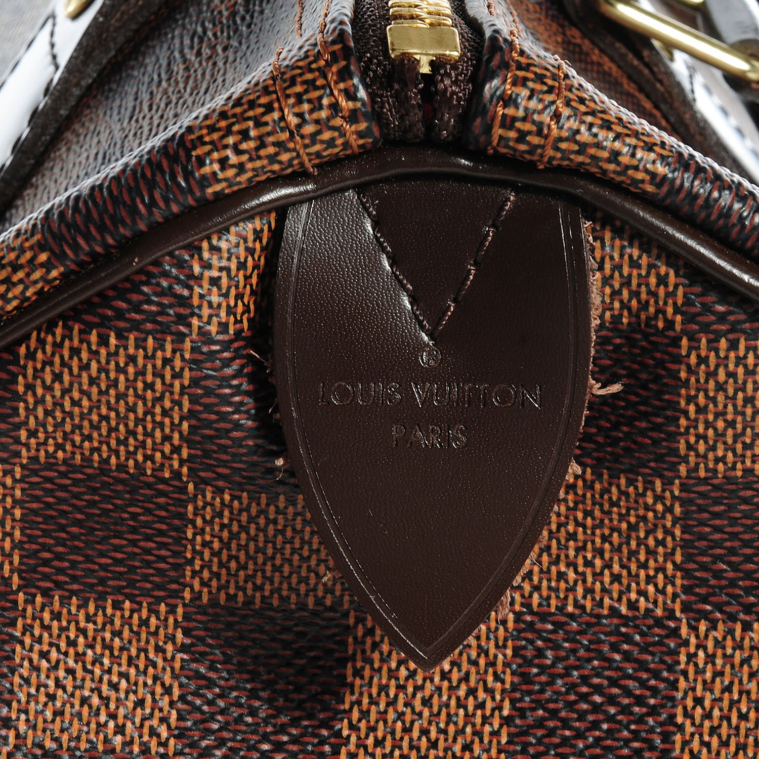 Louis Vuitton Damier Ebene Speedy 30 7 of 8