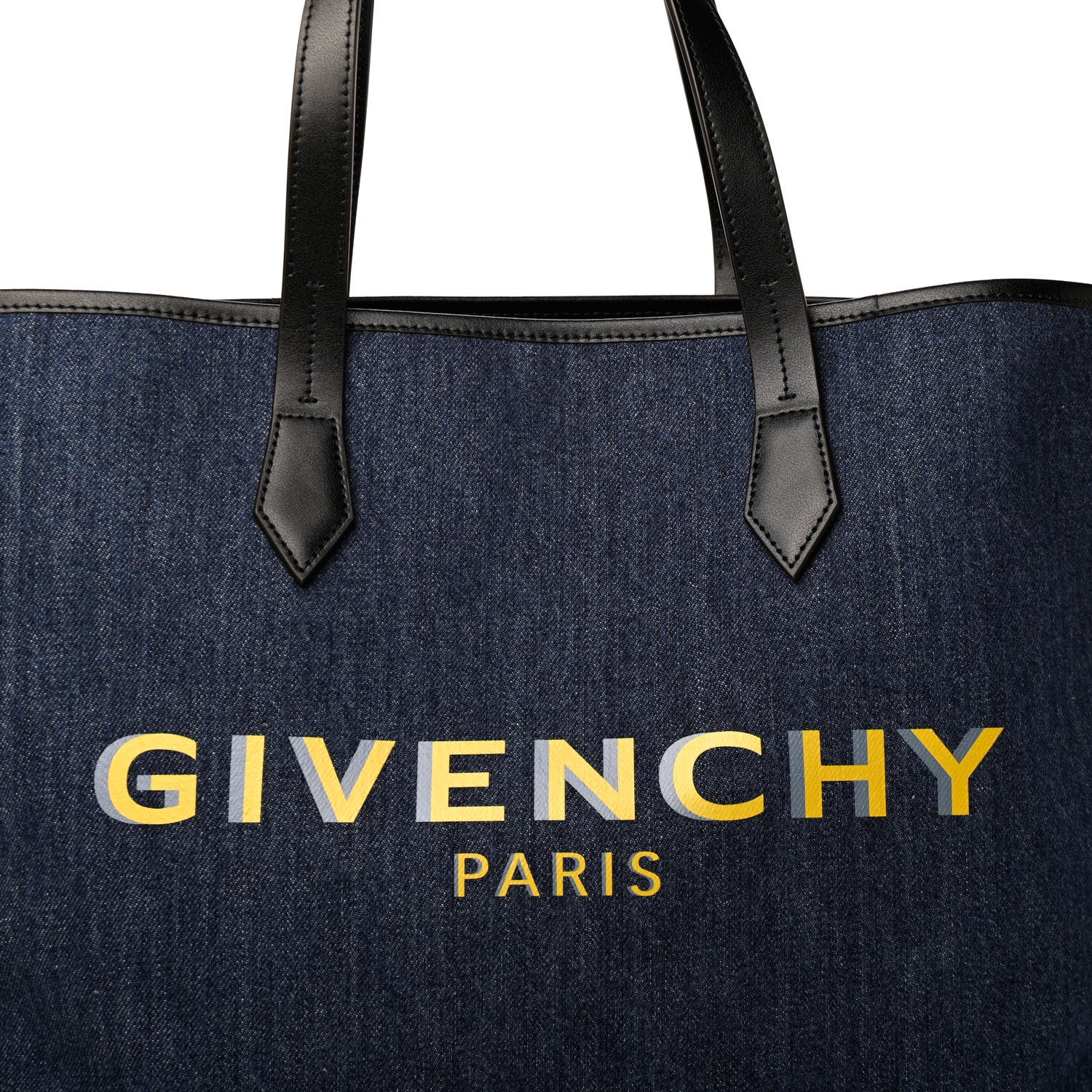 Givenchy Denim Medium Logo Bond Shopper Tote Blue 10 of 10
